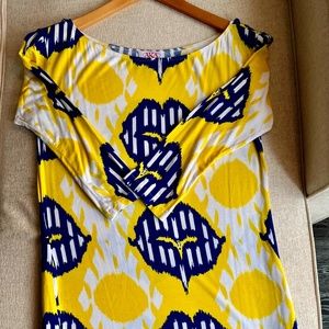 AKA New York Aztec print mini dress Size Small